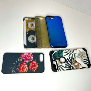 Lot of 5 Cell phone cases for iPhone 6/7/8 PLUS